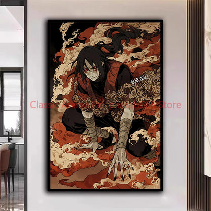 Naruto Akatsuki Ukiyo-E Poster