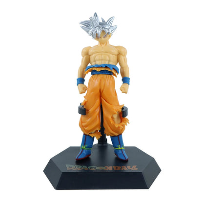Anime Dragon Ball Z Super Saiyan Son Goku Vegeta Anime Action Figure Model Gifts Collectible Figurines for Kids 18cm