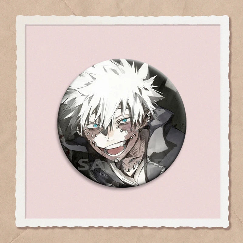 My Hero Academia Dabi Button Pin