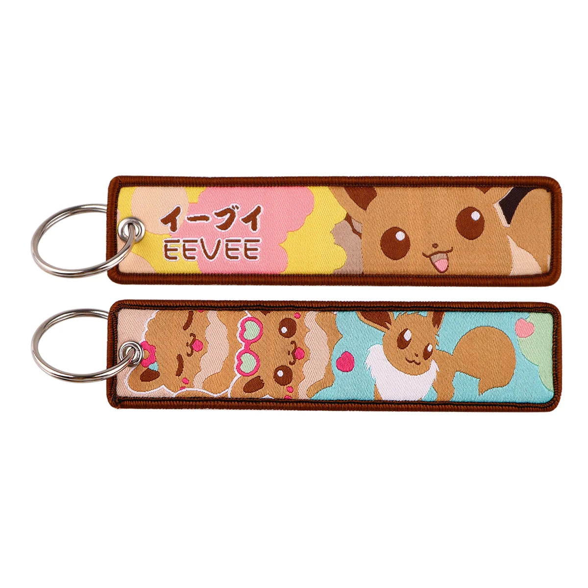 Anime Game Embroidery Keychain