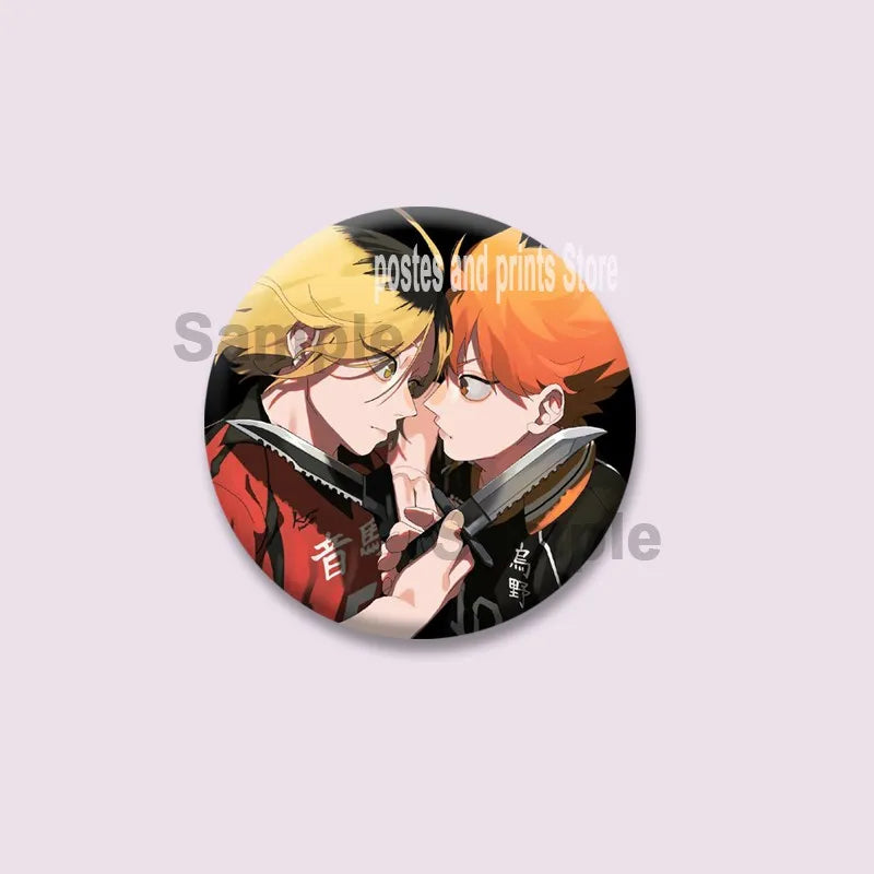 Haikyuu Kenma Button Pin