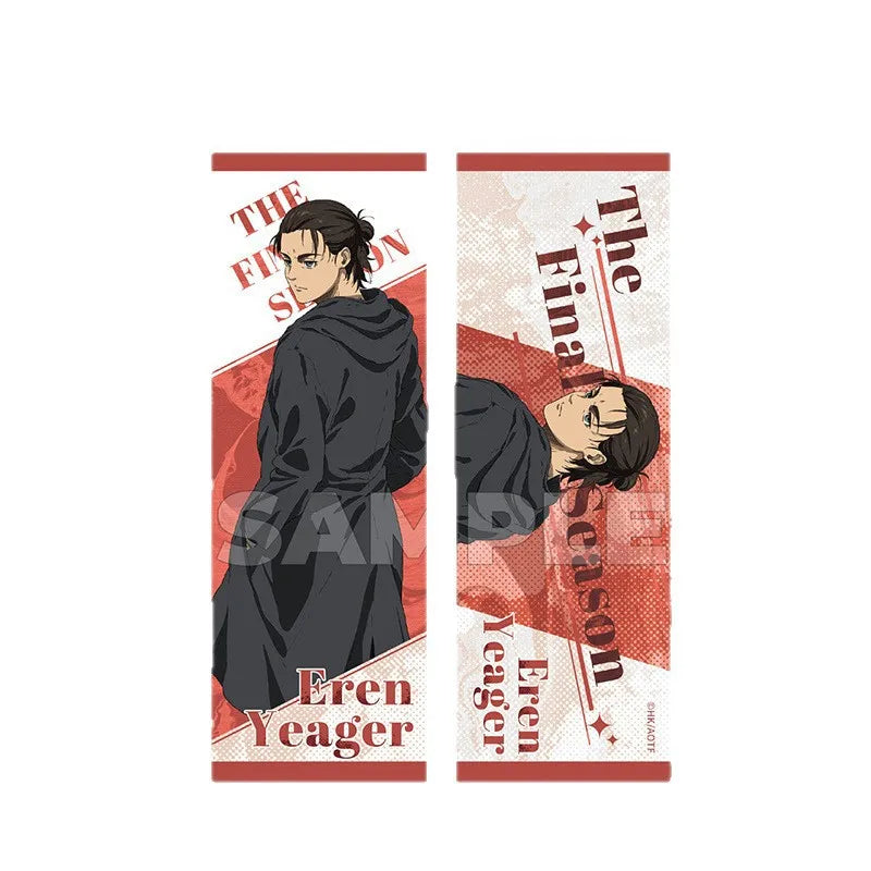 Attack on Titan S4 The Final Season Eren Jager Armin Arlert Rival Ackerman Hanji Zoe China Official Authorization Laser Ticket