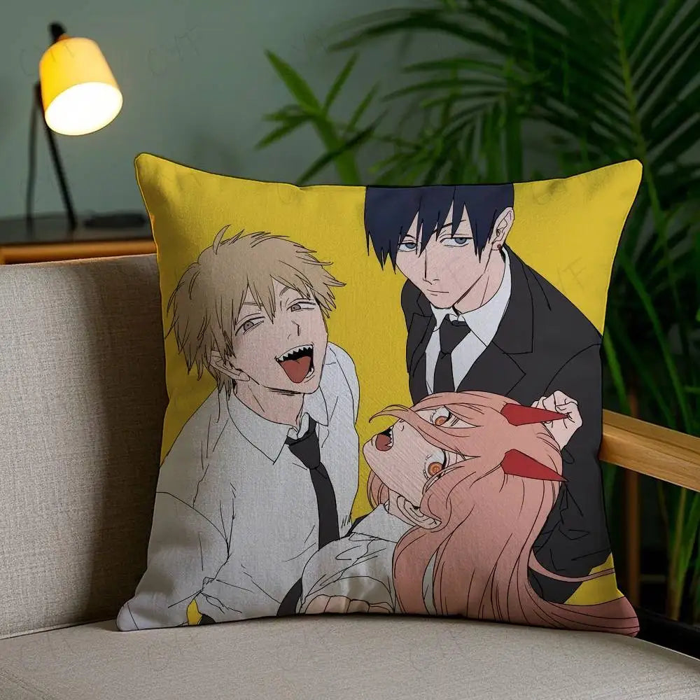 Chainsaw Man Pochita Pillow Case