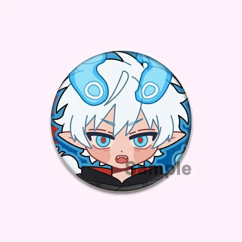 Blue Exorcist Okumura Rin Brooch Pins