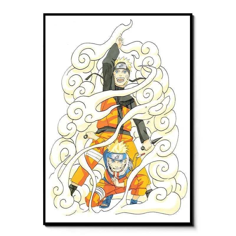Naruto Uzumaki Frameless Canvas