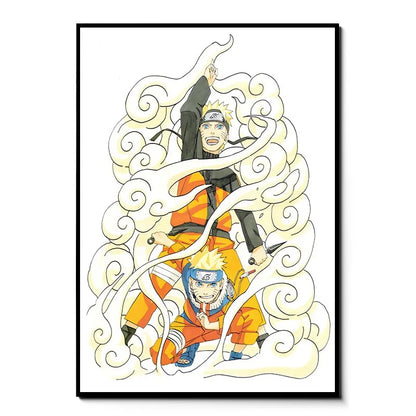 Naruto Uzumaki Frameless Canvas