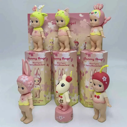 Mini Sonny Blind Box Cherry Blossom Spring Series Mini Anime Figures Ornaments Christmas Birthday Gift