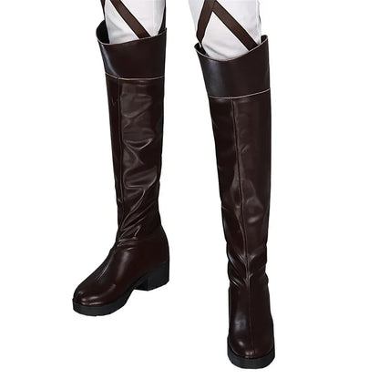 Attack On Titan Eren Jaeger Cosplay Shoes Chinese  Anime Style Halloween Game