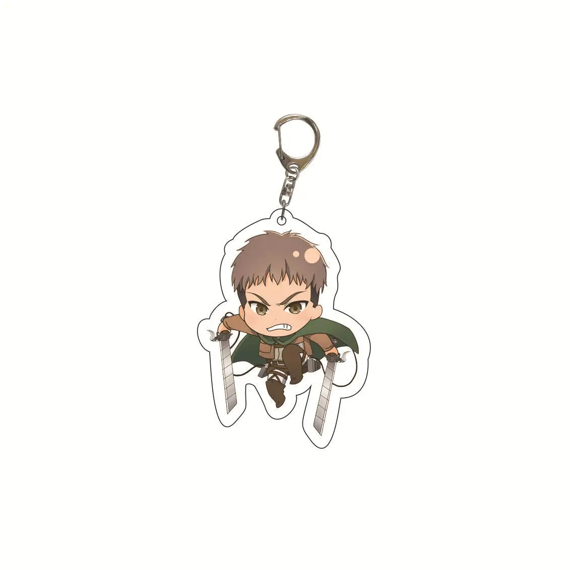 Attack On Titan Keychain Acrylic Keychain Custom Logo Print Backpack Creative Pendant Wholesale Stock Available