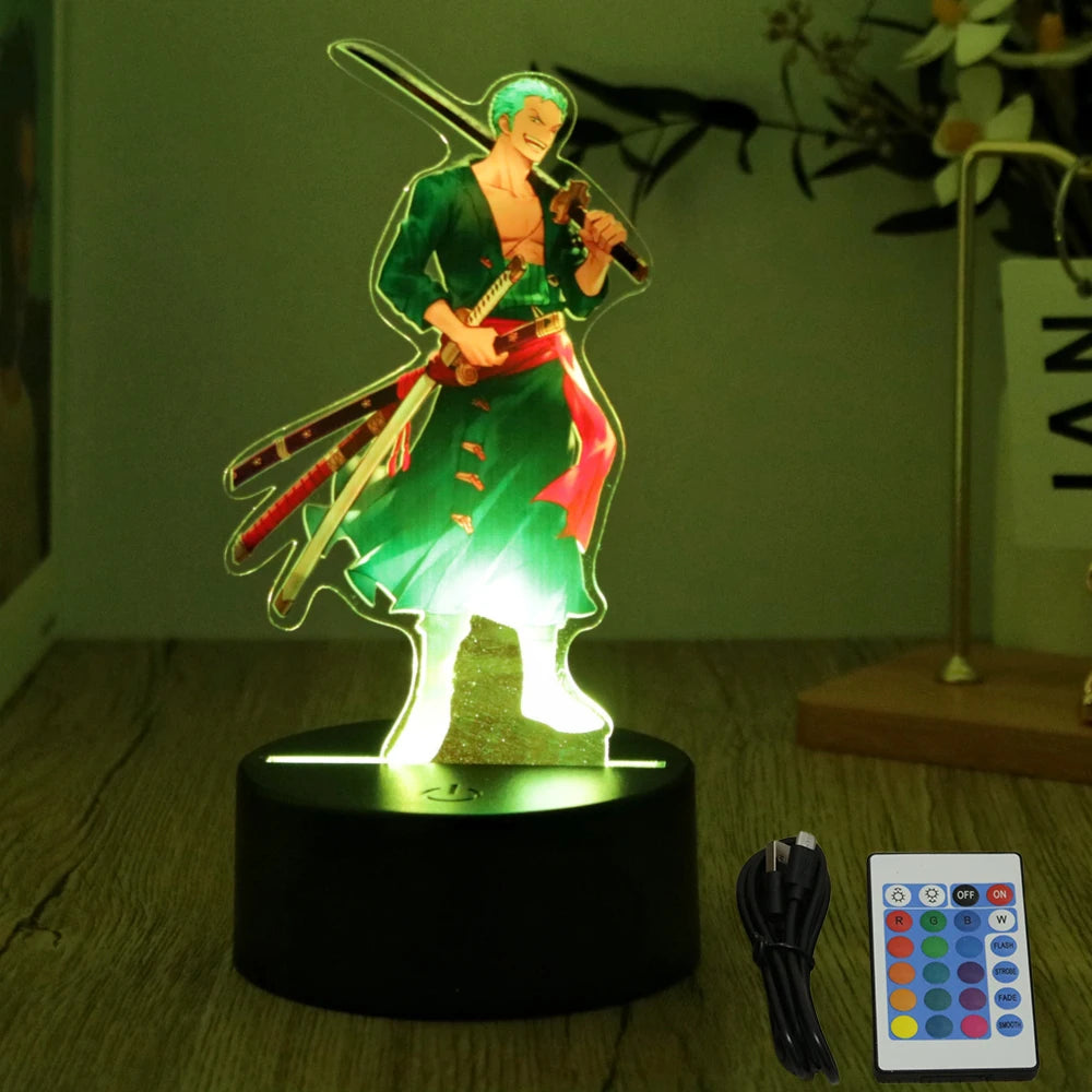 One Piece Luffy LED Lamp