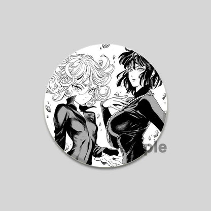 One Punch Man Saitama Brooch