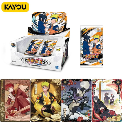 KAYOU Authentic NARUTO Card Soldier Chapter 9 Uchiha Sasuke Tsunade Orochimaru Anime Cartoon Game Collection Peripheral Gifts