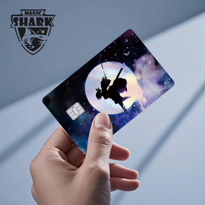 Demon Slayer Shark Holographic Card Skin