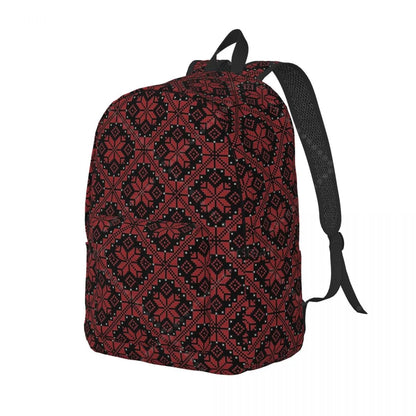 Palestinian Tatreez School Backpack