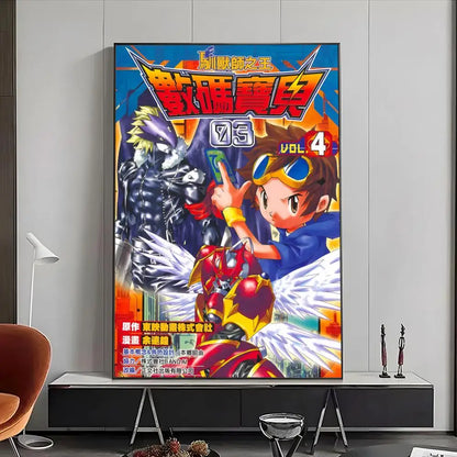 Digimon Poster Wall Art