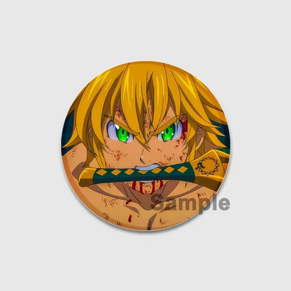 The Seven Deadly Sins Badge Brooch