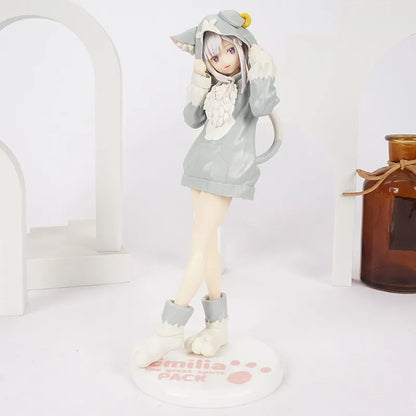 Re:Zero Emilia Cat Figure