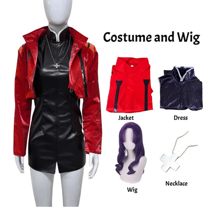 Evangelion Katsuragi Misato Cosplay Costume
