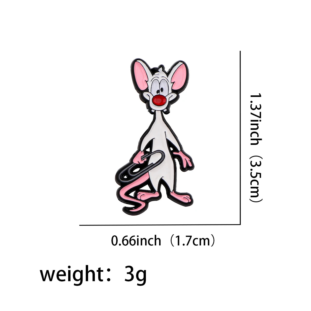 Mouse Cute Enamel Pin