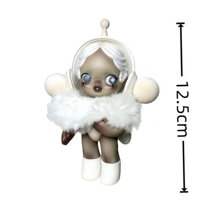 Pop Mart Skullpanda Bjd Nana Figures Baby Series Flower Blooming Figure  Pink Green SP Art Toy Limited Dolls Surprise Toy Gift