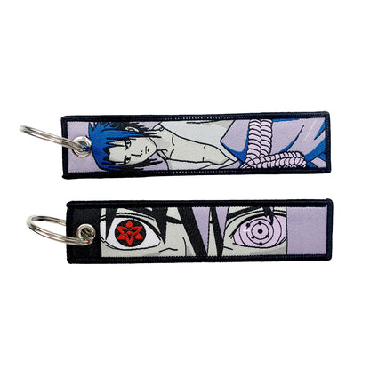 Classic Cartoon Embroidery Keychain
