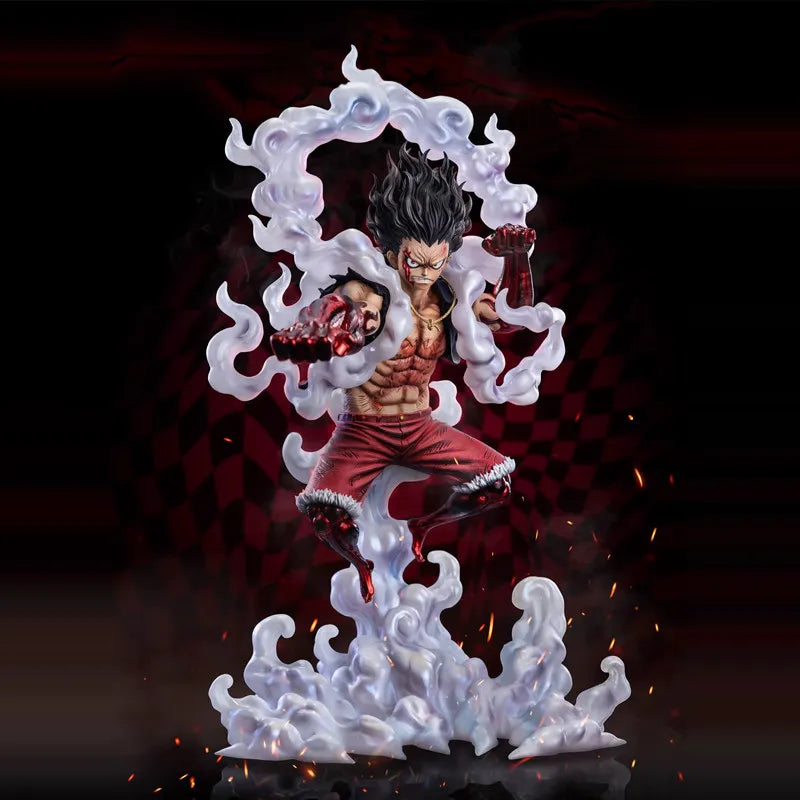 JT Figure Studio One Piece Snake Man Luffy Action Figure 30cm Anime PVC Model Toy Collectible Figurine For Kids Anime Fans Gift