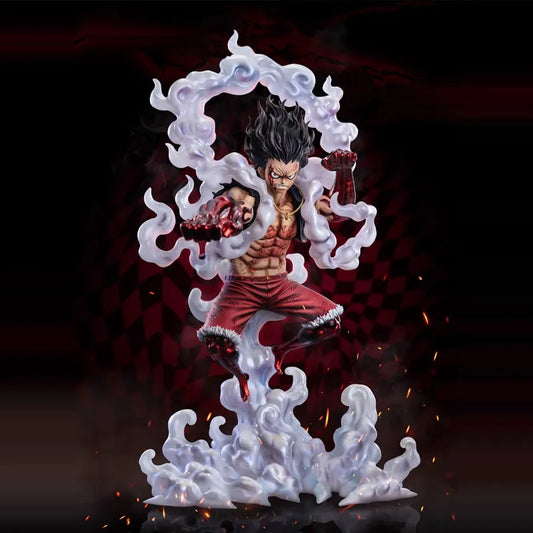 JT Figure Studio One Piece Snake Man Luffy Action Figure 30cm Anime PVC Model Toy Collectible Figurine For Kids Anime Fans Gift