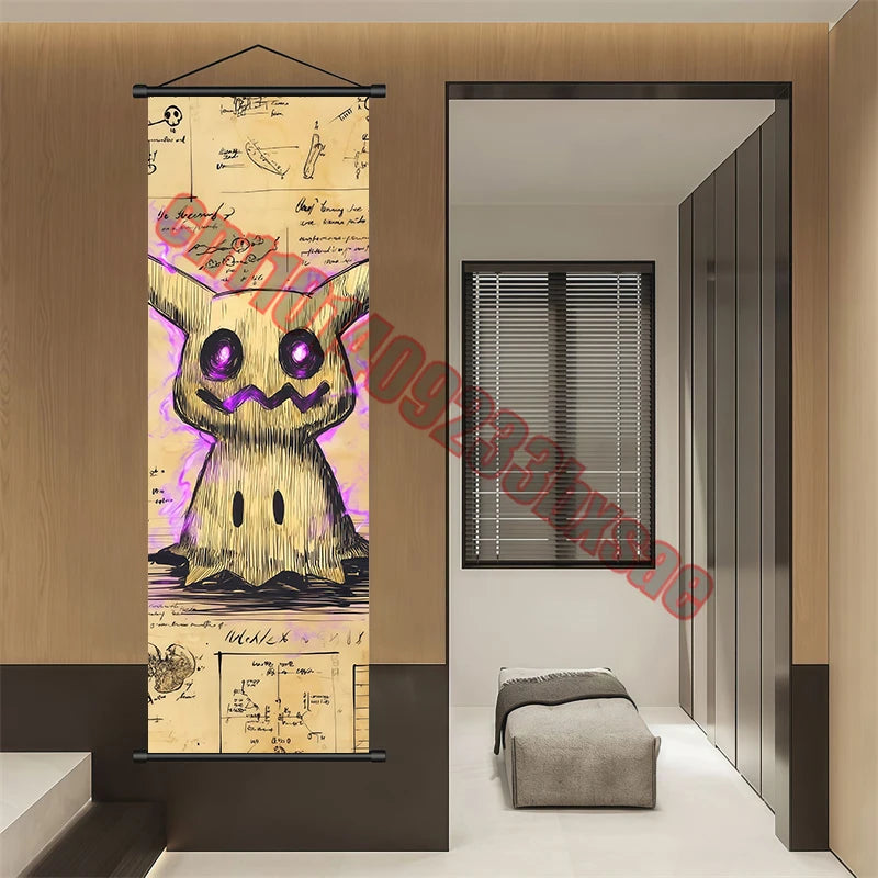 Pokemon Gengar Canvas Poster