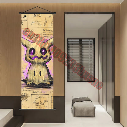 Pokemon Gengar Canvas Poster