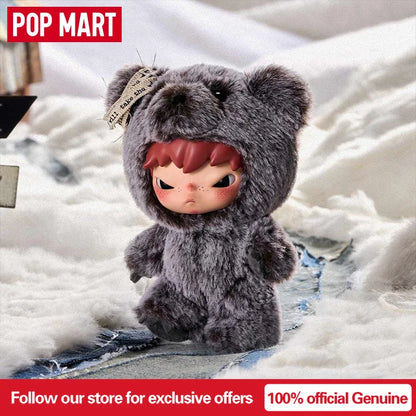 POP MART Genuine Hirono Road Journal Series Vinyl Face Blind Box Plush Doll Pendant Decoration Collection Christmas Gift Toys