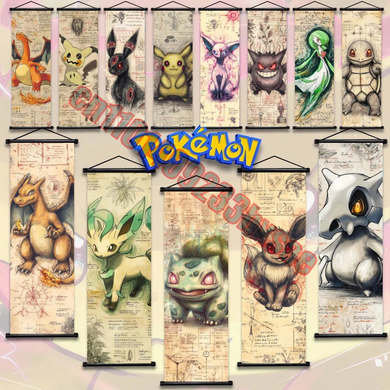 Pokemon Gengar Canvas Poster