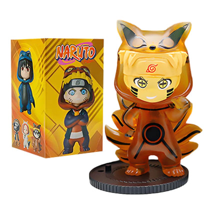 1-9Pcs Naruto Blind Box Figures Model Ornament Anime Uchiha Sasuke Sakura Cosplay Action Figurine Model Toys Decorations Gifts