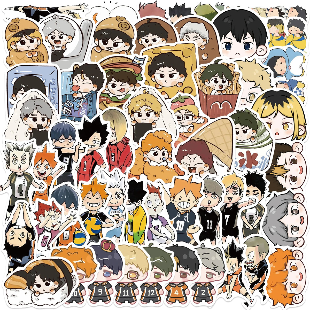 Haikyuu Hinata Graffiti Stickers