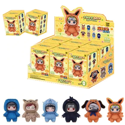 New EAKI Naruto Blind Box Shippuden Party Series Uzumaki Stuffed Shippuden Original Plush Figure Ornament Toy Collection Gift
