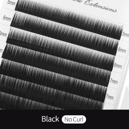 Anime Eyebrow Extensions No Curl