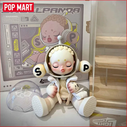 Pop Mart Skullpanda Bjd Nana Figures Baby Series Flower Blooming Figure Pink Green SP Art Toy Limited Dolls Surprise Toy Gift