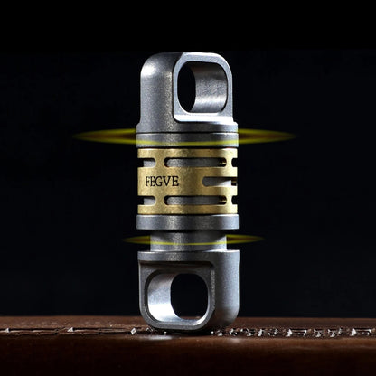 Quickdraw Keychain Luxury Titanium Spin Connection for Car Key Ring Holder Men EDC Buckle Unpacking Tool Father's Day Male Gift