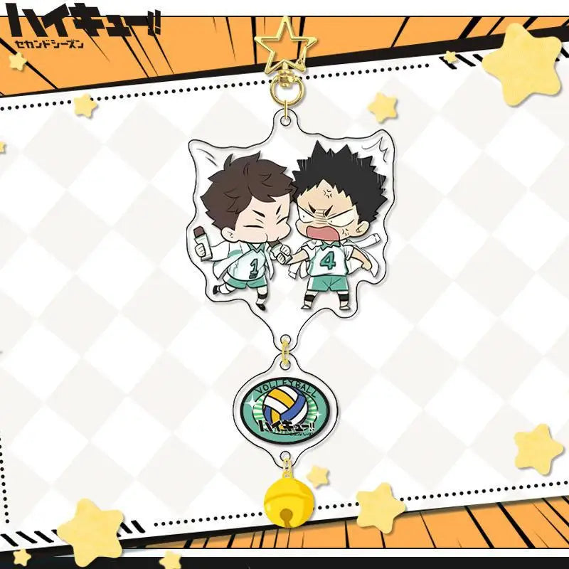 Haikyuu Volleyball Acrylic Keychain