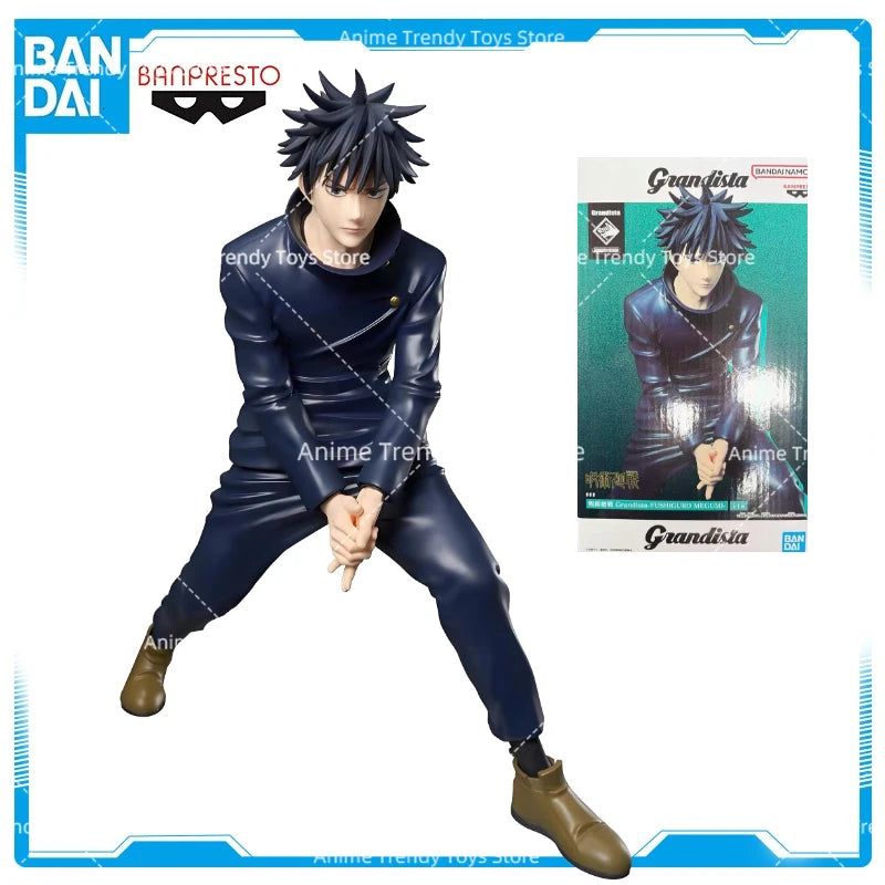 In Stock BANPRESTO Jujutsu Kaisen Grandista Fushiguro Megumi Figure Anime Model Genuine Boxed Toy WY