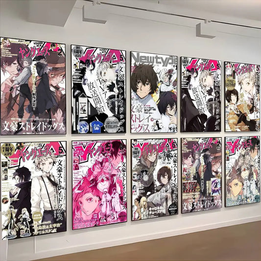 Bungo Stray Dogs Vintage Poster