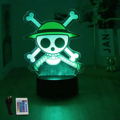One Piece Luffy LED Lamp
