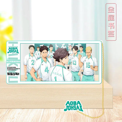 Haikyu!! Volleyball Metal Bookmark