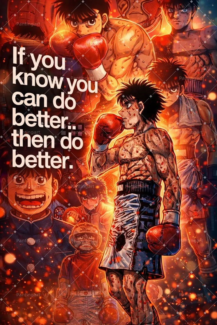 Hajime No Ippo Boxing Canvas
