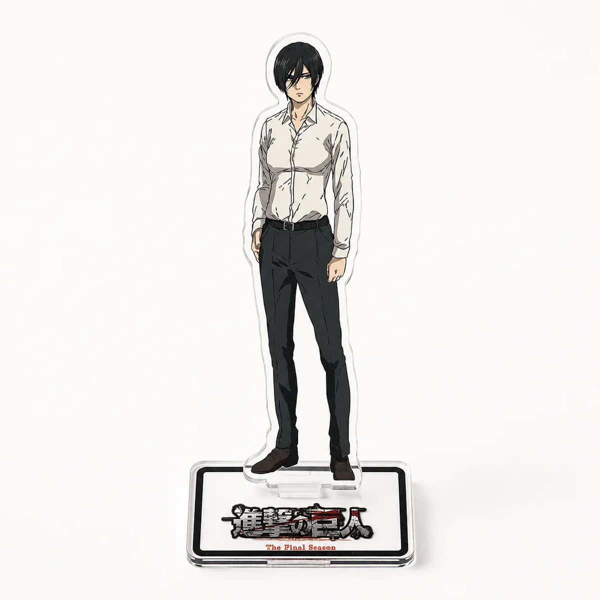 Attack On Titan Character Acrylic Stand Model Plate Anime Desktop Display Collectible Fan Gift Accessories Keychain Cartoon