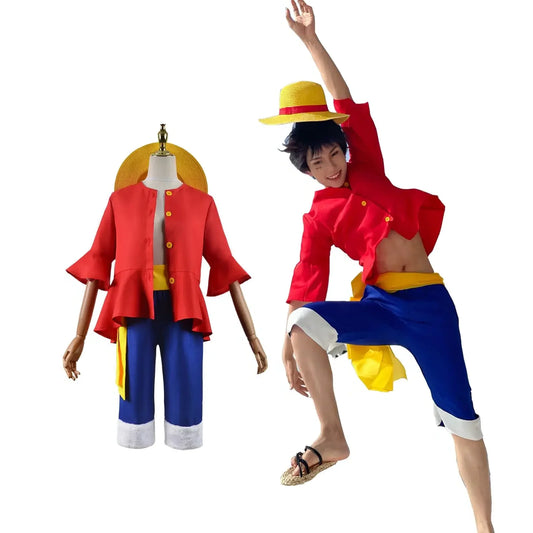 One Piece Monkey D. Luffy Cosplay Costume