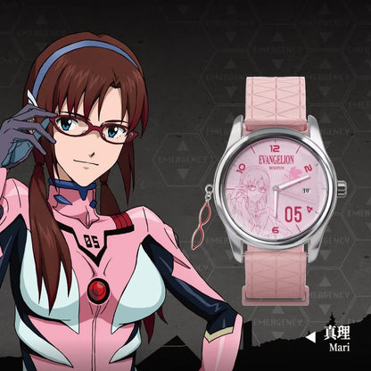 Evangelion Asuka Wrist Watch