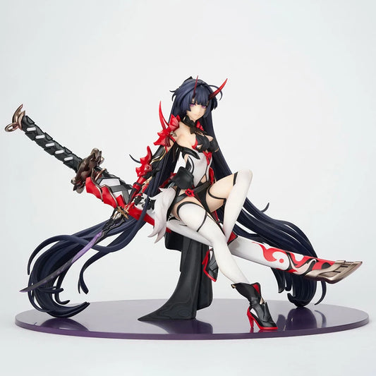 25cm MiHoYo Houkai Impact 3rd Raiden Mei Herrscher of Thunder Lament of the Fallen PVC Action Figure Anime Figure Model Toy Gift