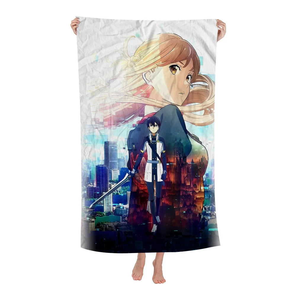 Sword Art Online Asuna Bath Towel