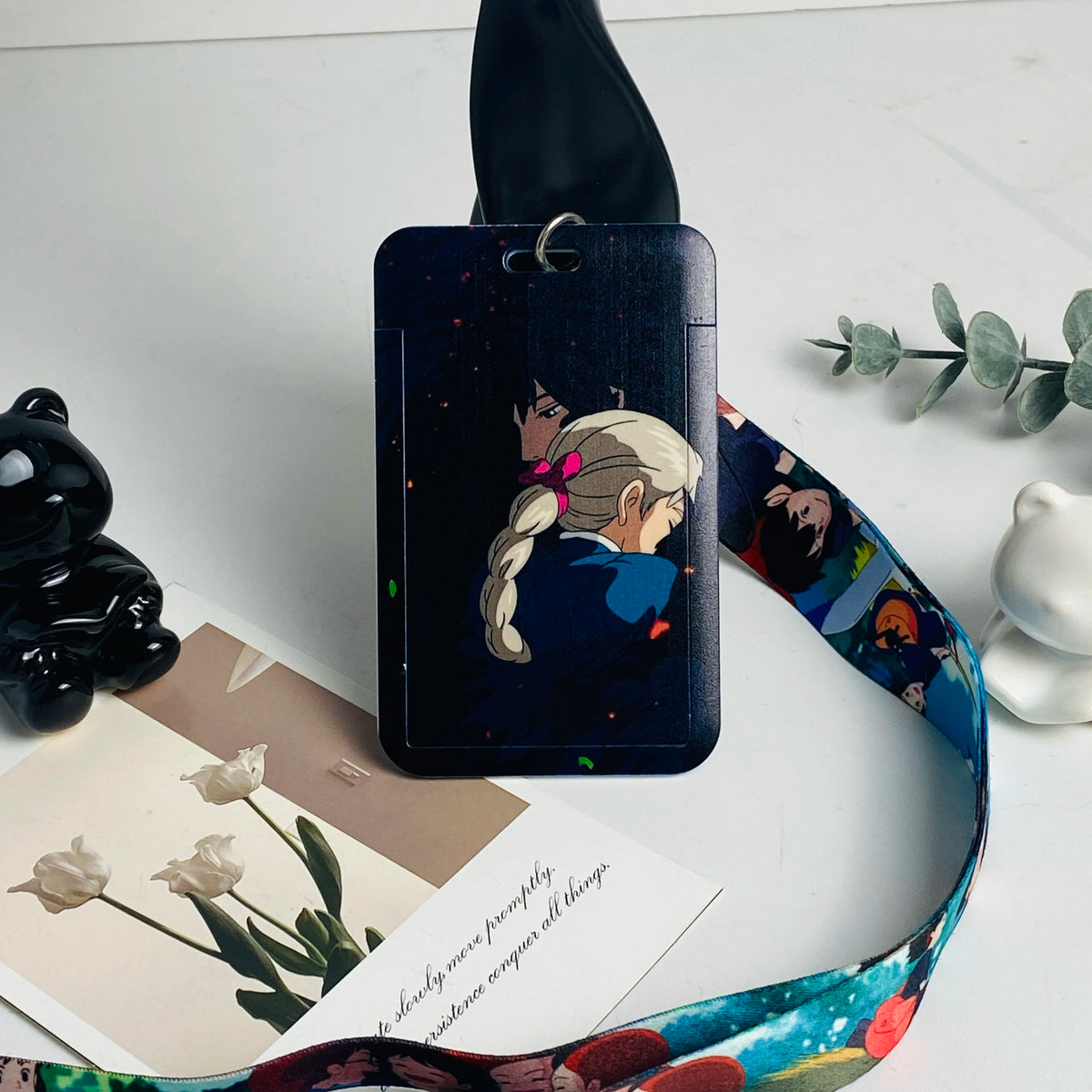 Anime Card Case Lanyard