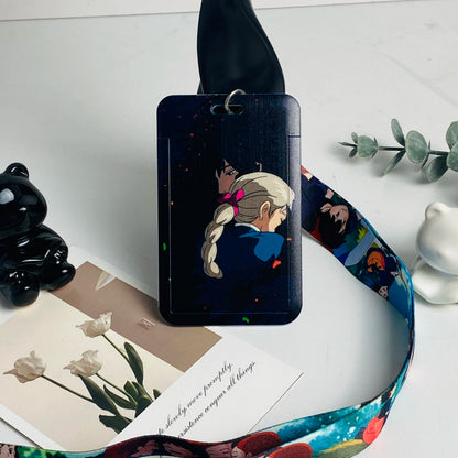 Anime Card Case Lanyard